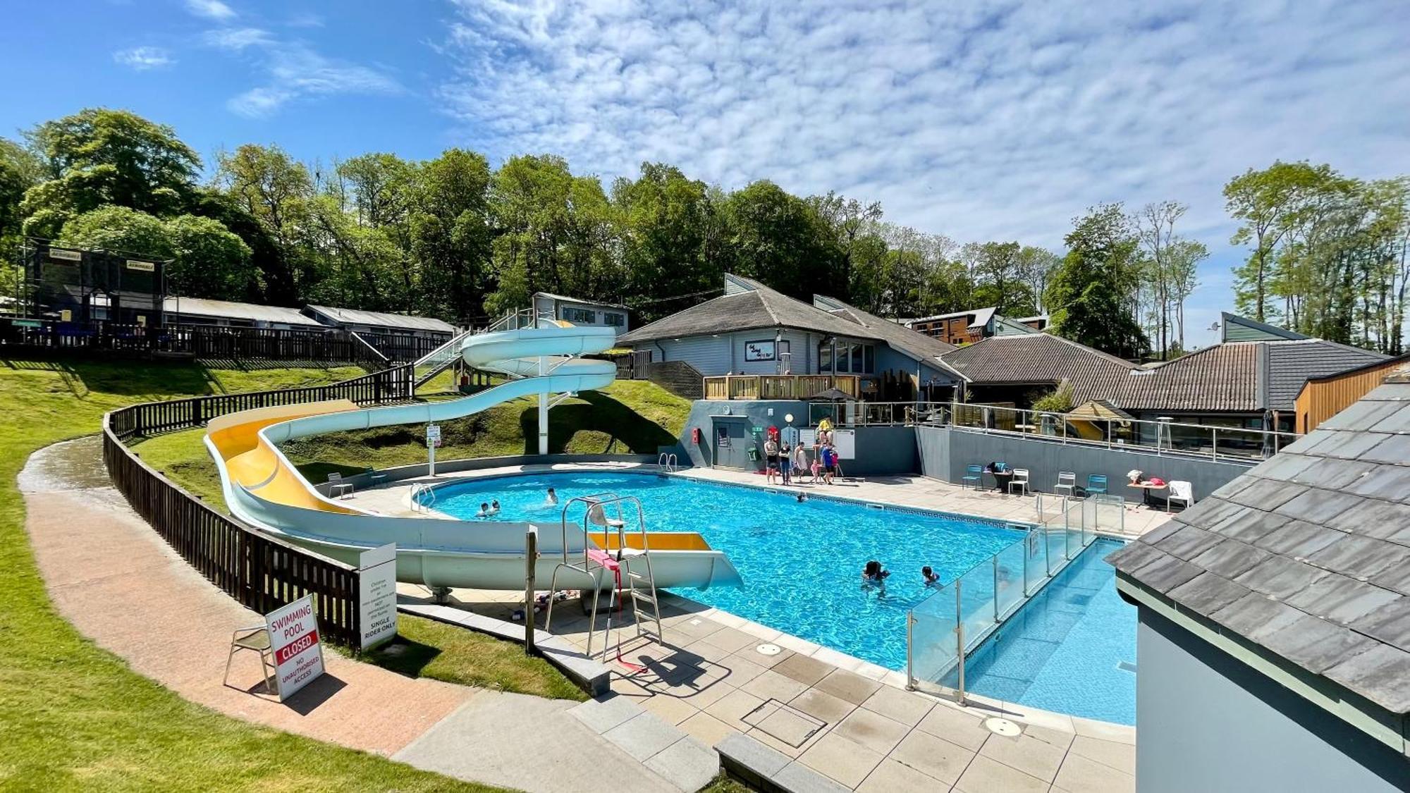 Lodge Nine For 6 With Hot Tub - Spa Resort In Devon Chudleigh Exteriör bild