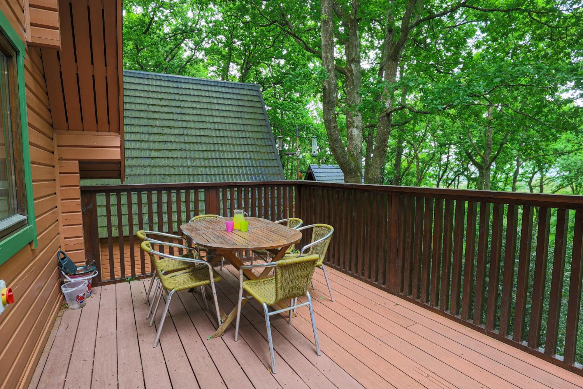 Lodge Nine For 6 With Hot Tub - Spa Resort In Devon Chudleigh Exteriör bild